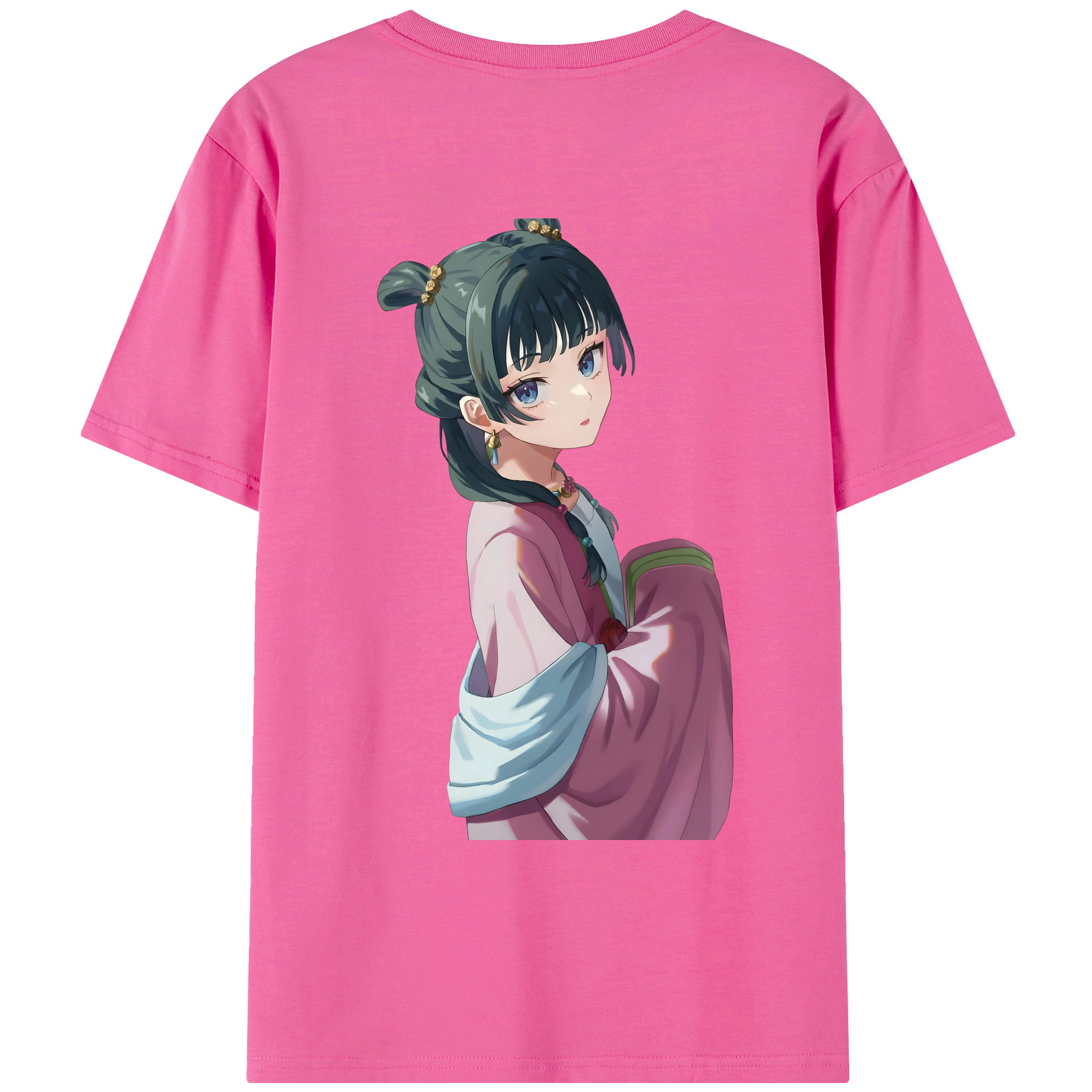 （画像用） 薬屋のひとりごと The Apothecary Diaries レディース半袖Tシャツ(バックプリント)